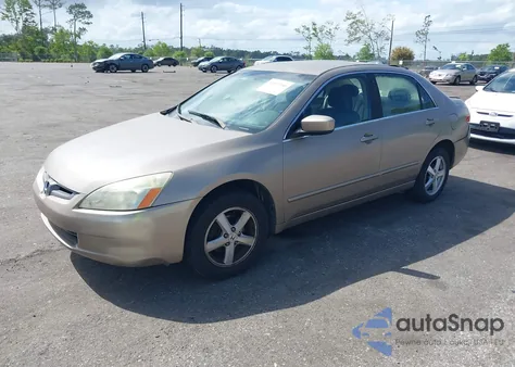 2004 Honda Accord 2.4 Lx from USA, damaged, VIN 1HGCM56304A024932